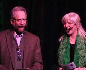 Farmhouse Performances Lynne Duddy and Lawrence Howard of Portland Story Theater